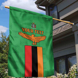 Personalised Afro Zambia Garden Flag Flag Style Mix Kente Pattern