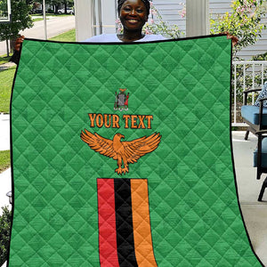 Personalised Afro Zambia Quilt Flag Style Mix Kente Pattern