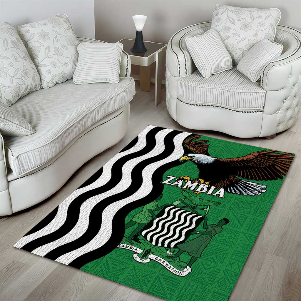 Icitungu ca Zambia Area Rug One Zambia One Nation