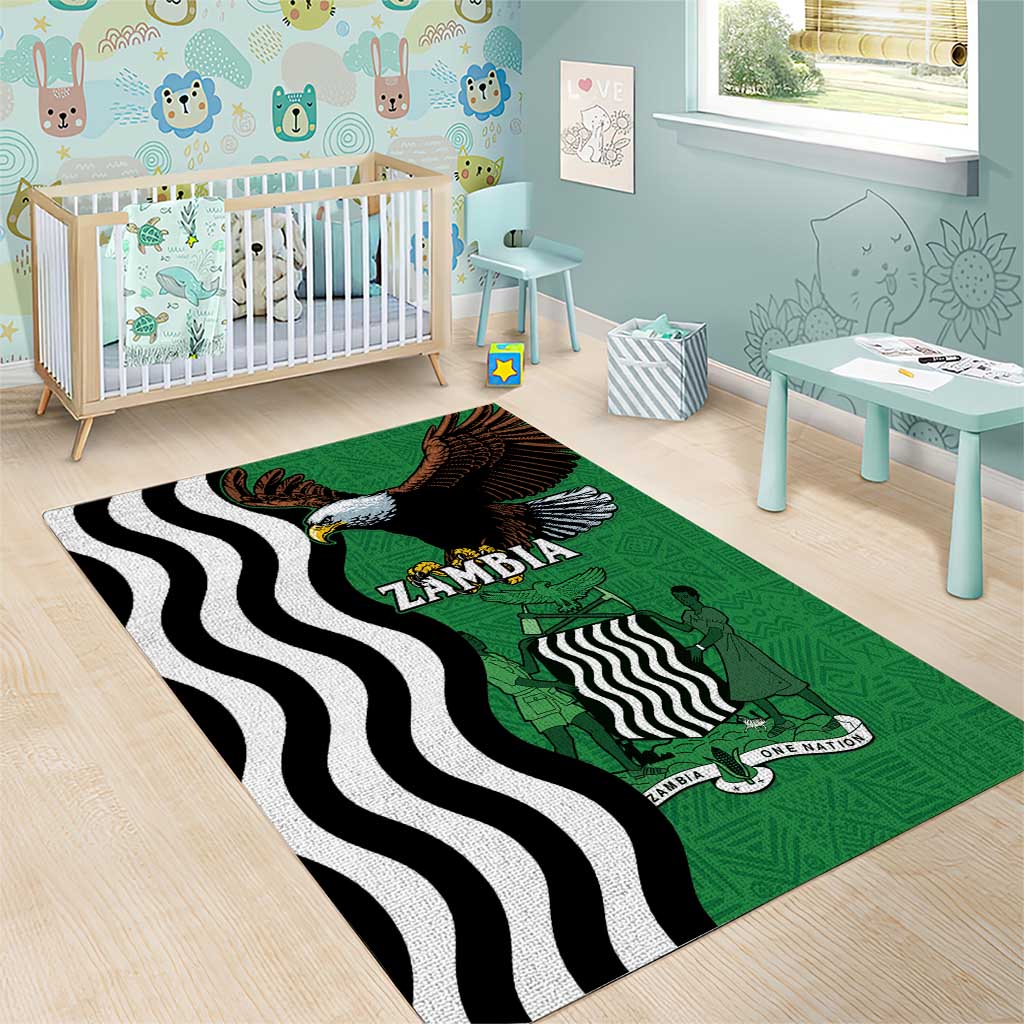 Icitungu ca Zambia Area Rug One Zambia One Nation