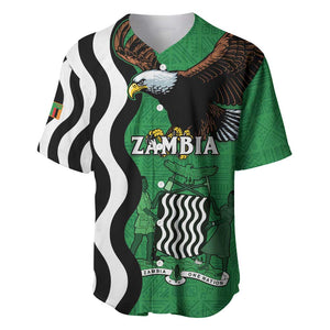 Icitungu ca Zambia Baseball Jersey One Zambia One Nation