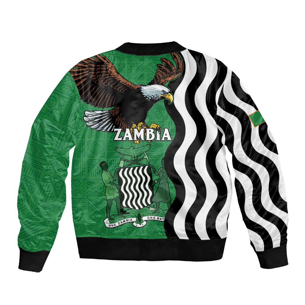 Icitungu ca Zambia Bomber Jacket One Zambia One Nation