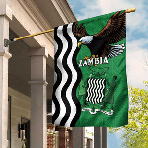 Icitungu ca Zambia Garden Flag One Zambia One Nation