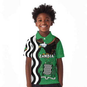 Icitungu ca Zambia Kid Polo Shirt One Zambia One Nation