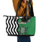 Icitungu ca Zambia Leather Tote Bag One Zambia One Nation