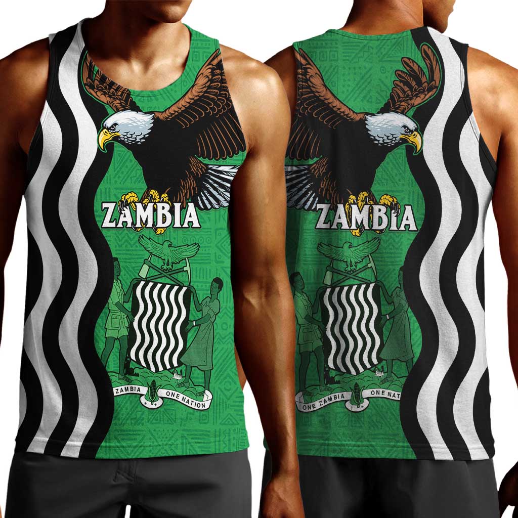 Icitungu ca Zambia Men Tank Top One Zambia One Nation