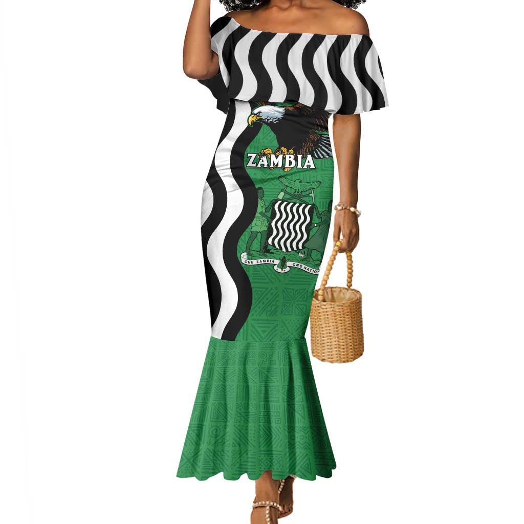 Icitungu ca Zambia Mermaid Dress One Zambia One Nation