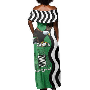 Icitungu ca Zambia Off Shoulder Maxi Dress One Zambia One Nation