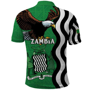 Icitungu ca Zambia Polo Shirt One Zambia One Nation