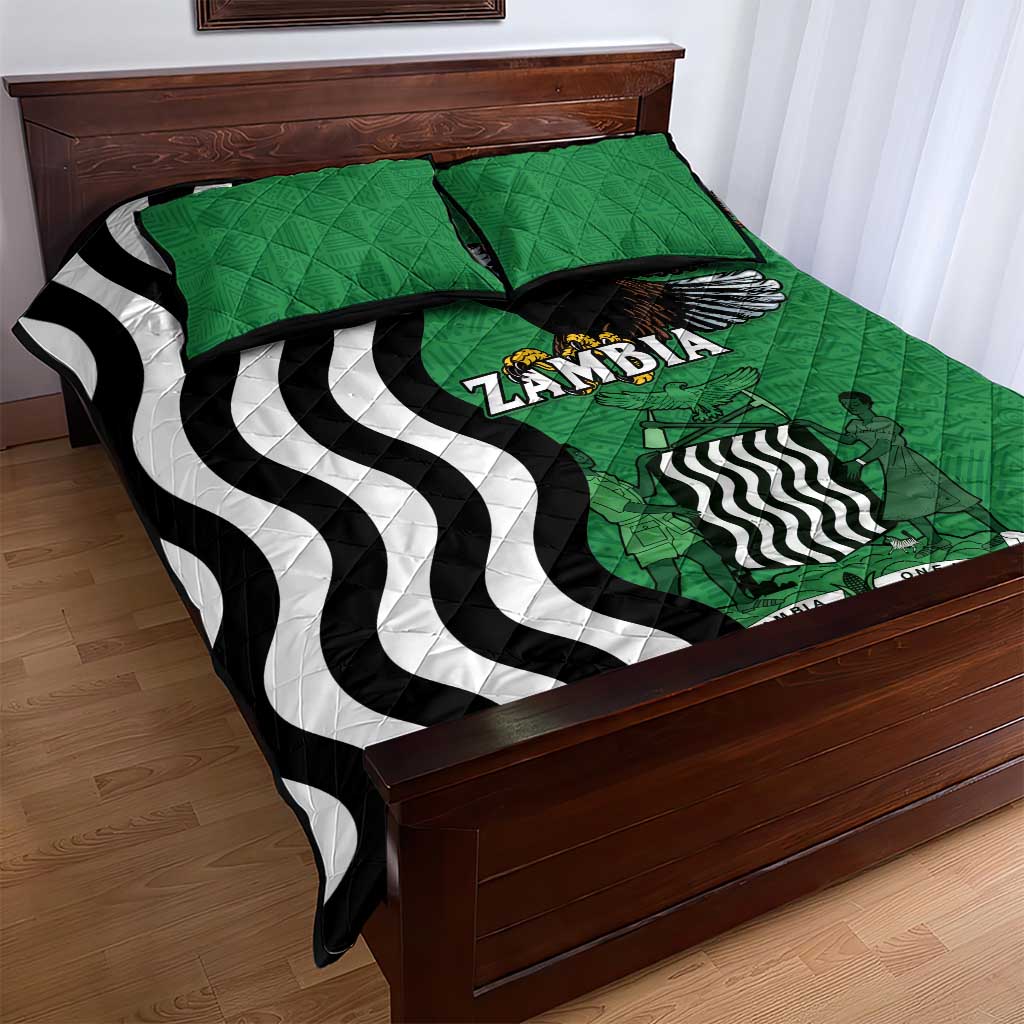 Icitungu ca Zambia Quilt Bed Set One Zambia One Nation