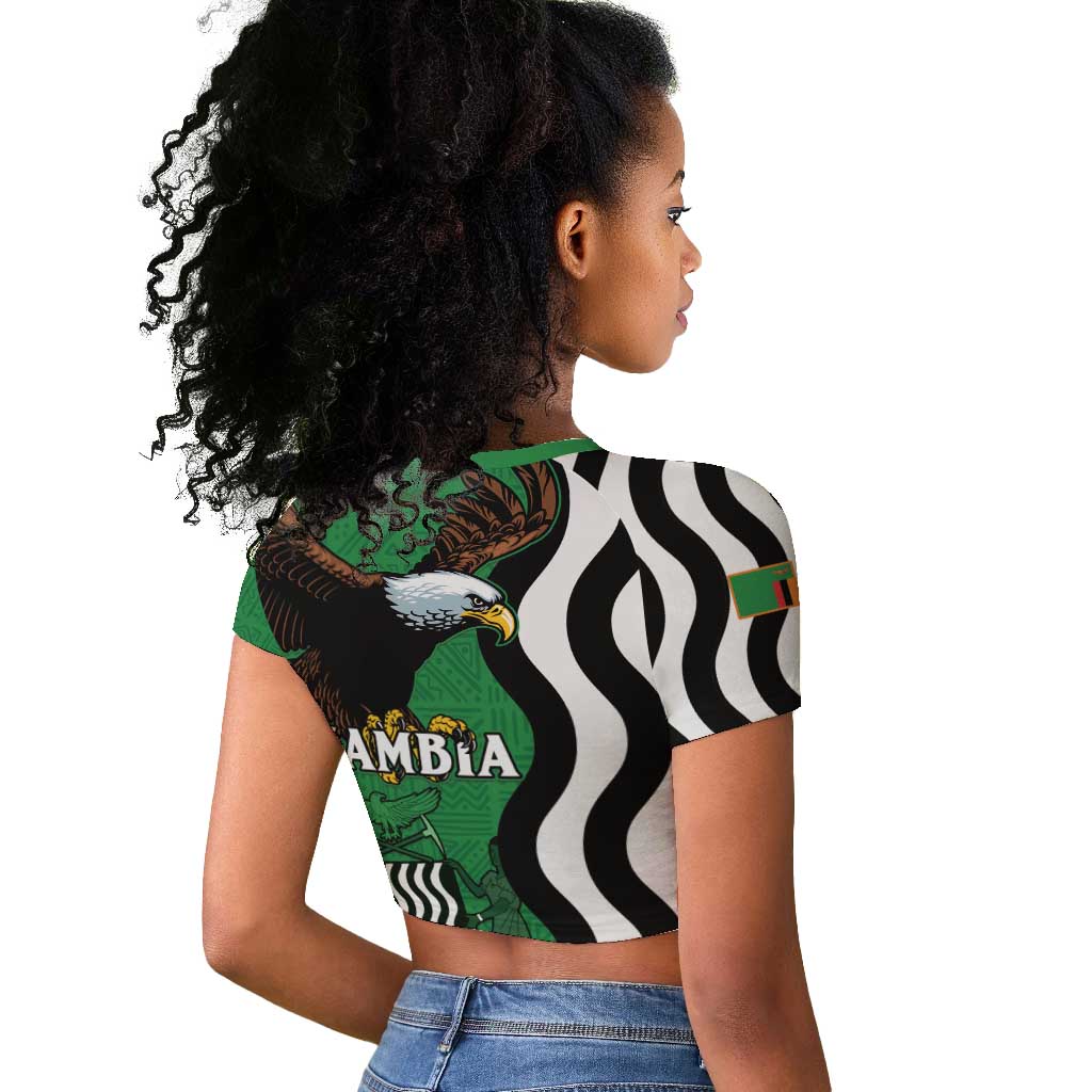 Icitungu ca Zambia Raglan Cropped T shirt One Zambia One Nation