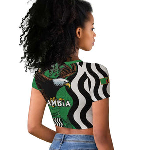 Icitungu ca Zambia Raglan Cropped T shirt One Zambia One Nation