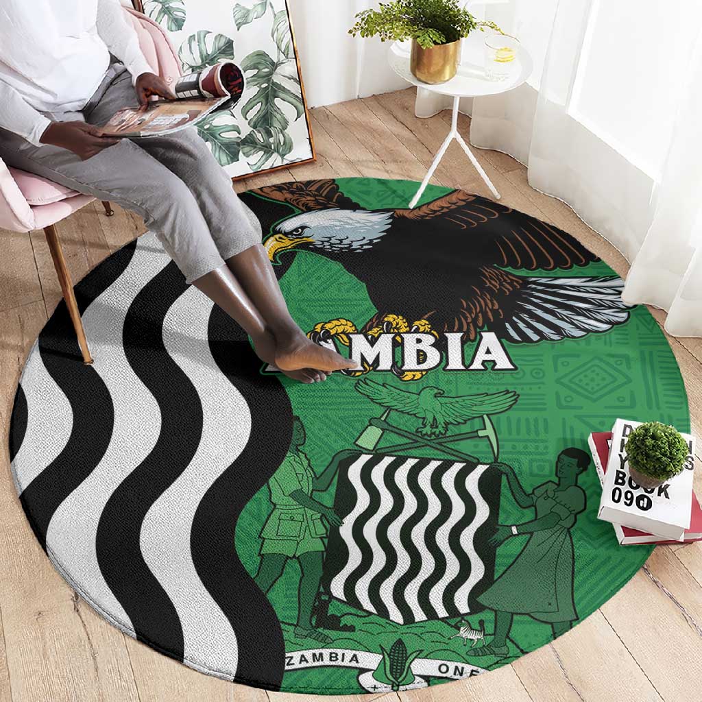 Icitungu ca Zambia Round Carpet One Zambia One Nation