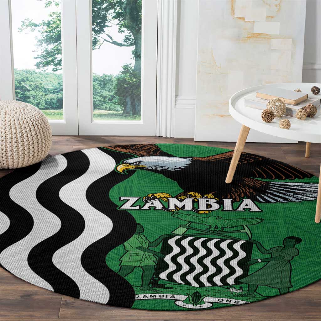 Icitungu ca Zambia Round Carpet One Zambia One Nation