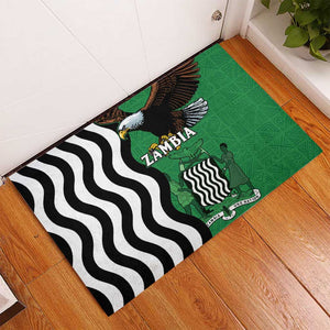 Icitungu ca Zambia Rubber Doormat One Zambia One Nation