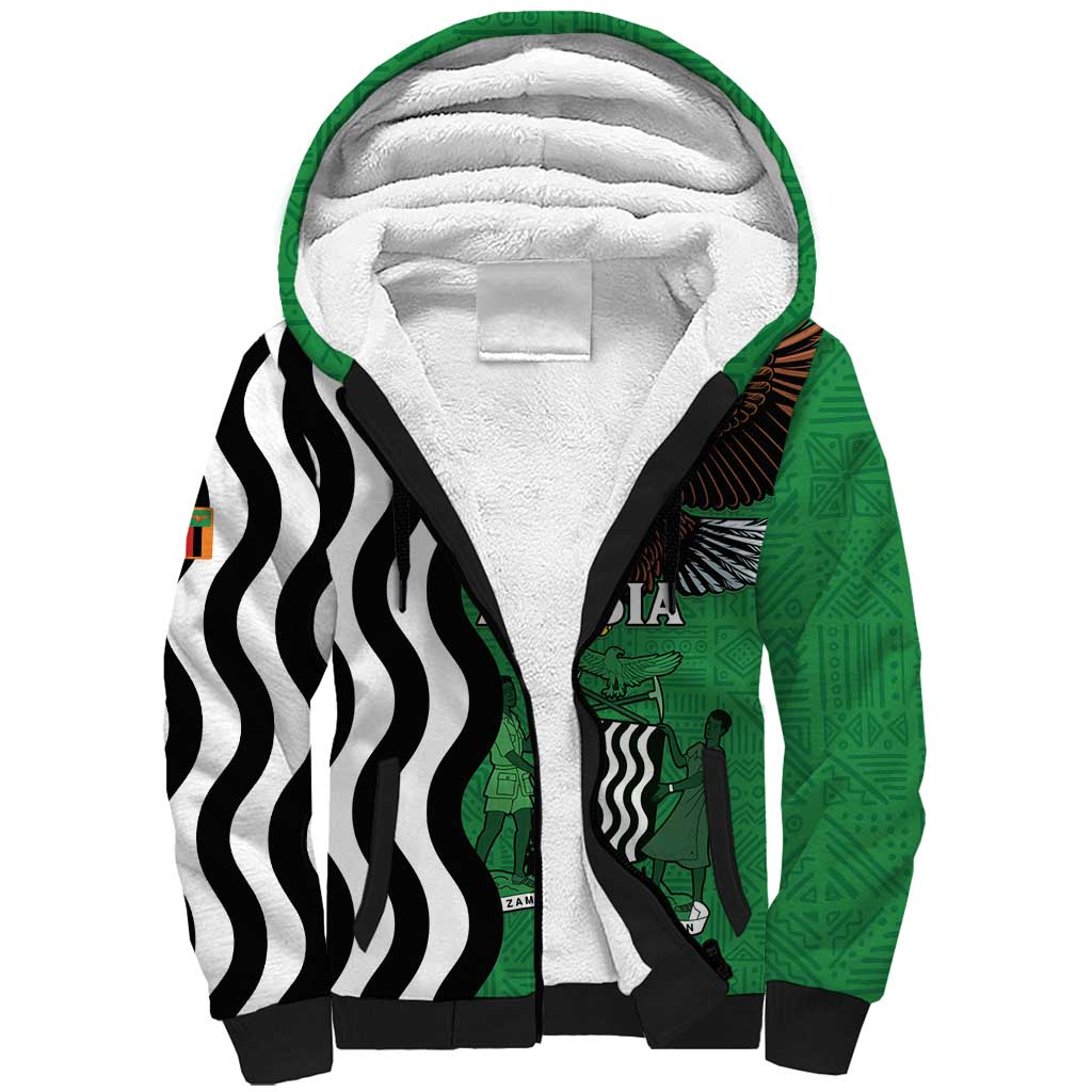 Icitungu ca Zambia Sherpa Hoodie One Zambia One Nation