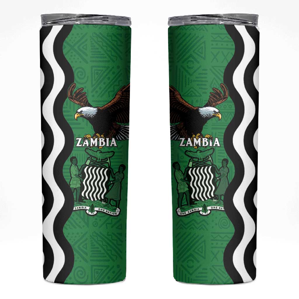 Icitungu ca Zambia Skinny Tumbler One Zambia One Nation