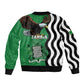 Icitungu ca Zambia Sleeve Zip Bomber Jacket One Zambia One Nation