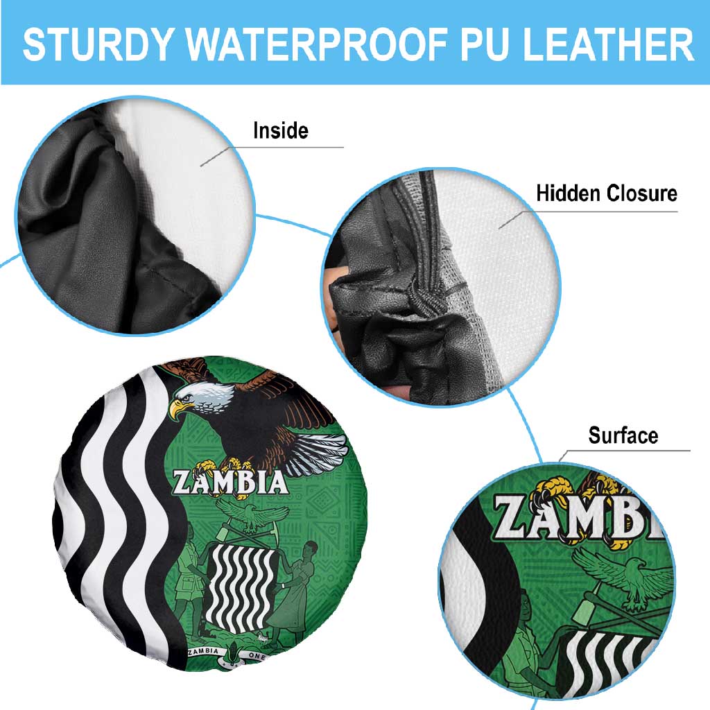Icitungu ca Zambia Spare Tire Cover One Zambia One Nation