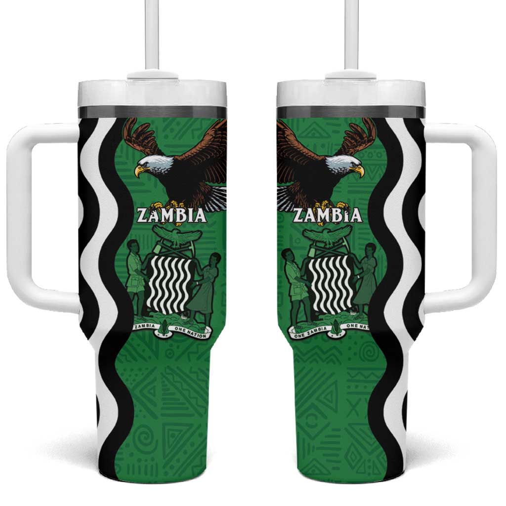 Icitungu ca Zambia Tumbler With Handle One Zambia One Nation