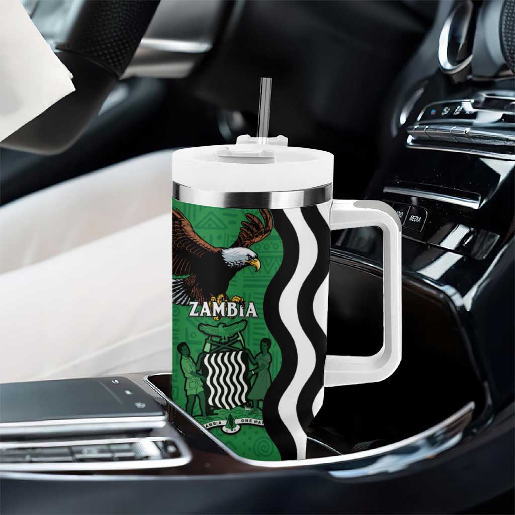 Icitungu ca Zambia Tumbler With Handle One Zambia One Nation