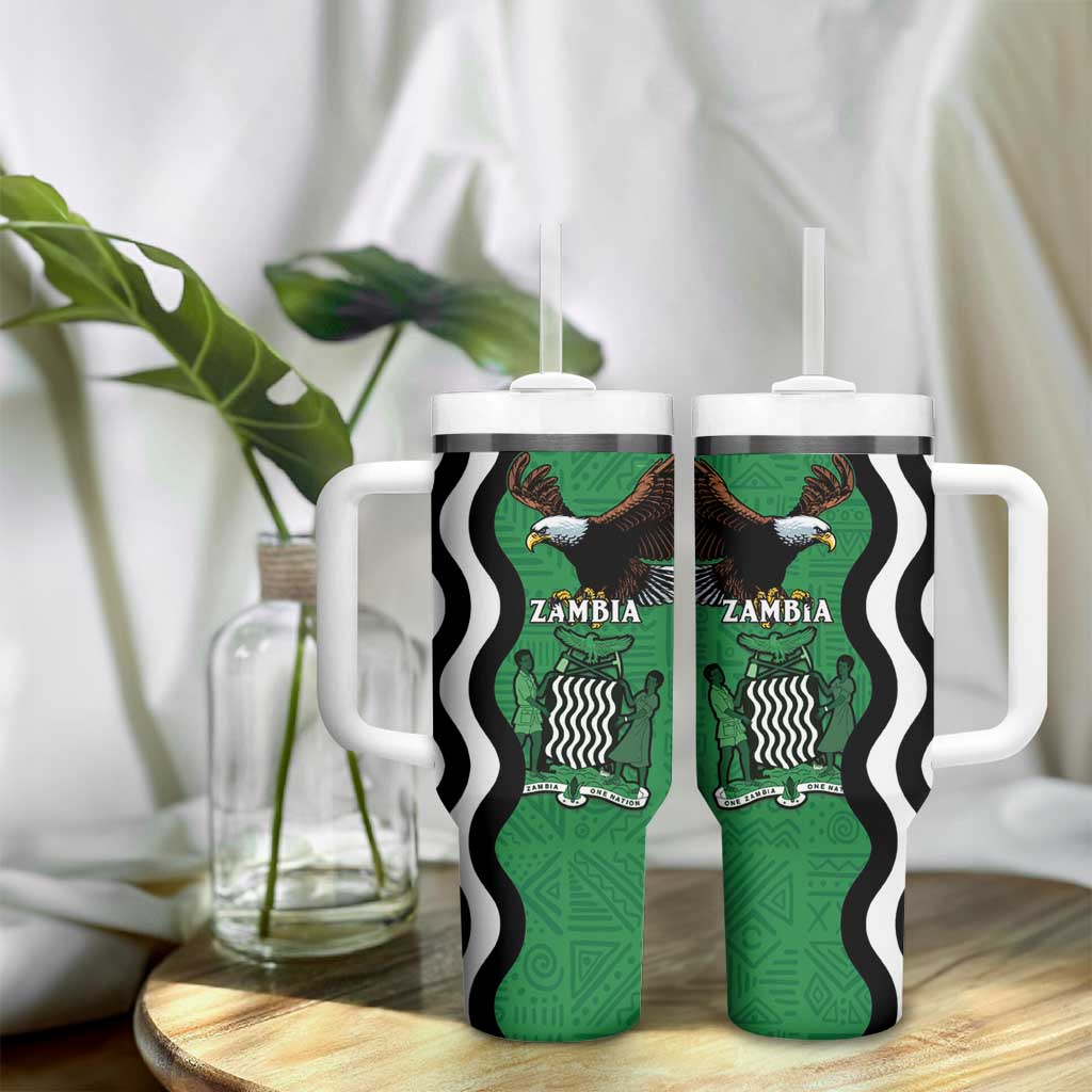 Icitungu ca Zambia Tumbler With Handle One Zambia One Nation