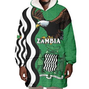 Icitungu ca Zambia Wearable Blanket Hoodie One Zambia One Nation