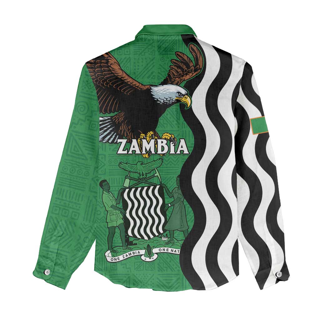Icitungu ca Zambia Women Casual Shirt One Zambia One Nation
