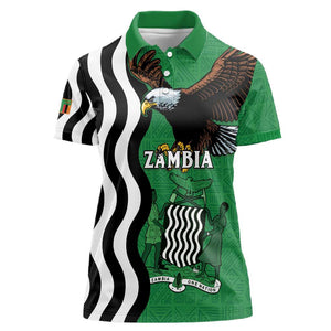 Icitungu ca Zambia Women Polo Shirt One Zambia One Nation