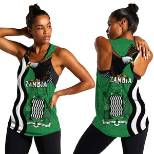 Icitungu ca Zambia Women Racerback Tank One Zambia One Nation
