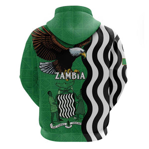 Icitungu ca Zambia Zip Hoodie One Zambia One Nation