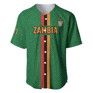 Custom Zambia Football Baseball Jersey Go Chipolopolo
