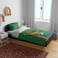 Custom Zambia Football Bedding Set Go Chipolopolo
