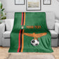 Custom Zambia Football Blanket Go Chipolopolo