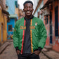 Custom Zambia Football Bomber Jacket Go Chipolopolo