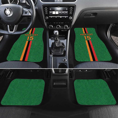 Custom Zambia Football Car Mats Go Chipolopolo