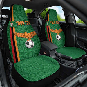 Custom Zambia Football Car Seat Cover Go Chipolopolo