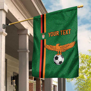 Custom Zambia Football Garden Flag Go Chipolopolo