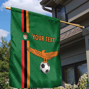 Custom Zambia Football Garden Flag Go Chipolopolo