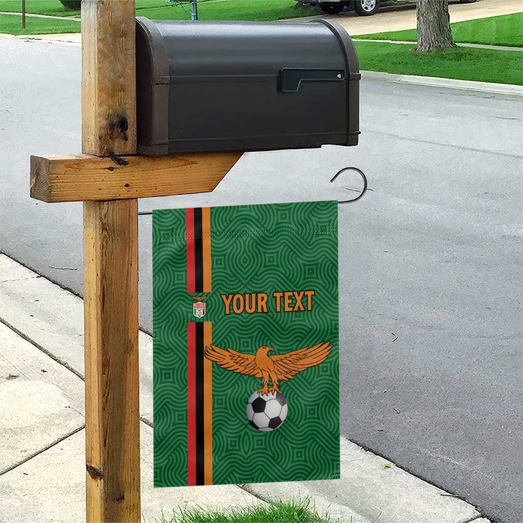Custom Zambia Football Garden Flag Go Chipolopolo