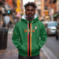 Custom Zambia Football Hoodie Go Chipolopolo