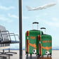 Custom Zambia Football Luggage Cover Go Chipolopolo