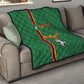 Custom Zambia Football Quilt Go Chipolopolo
