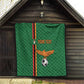 Custom Zambia Football Quilt Go Chipolopolo