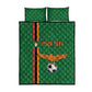 Custom Zambia Football Quilt Bed Set Go Chipolopolo