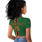 Custom Zambia Football Raglan Cropped T shirt Go Chipolopolo