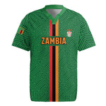 Custom Zambia Football Rugby Jersey Go Chipolopolo