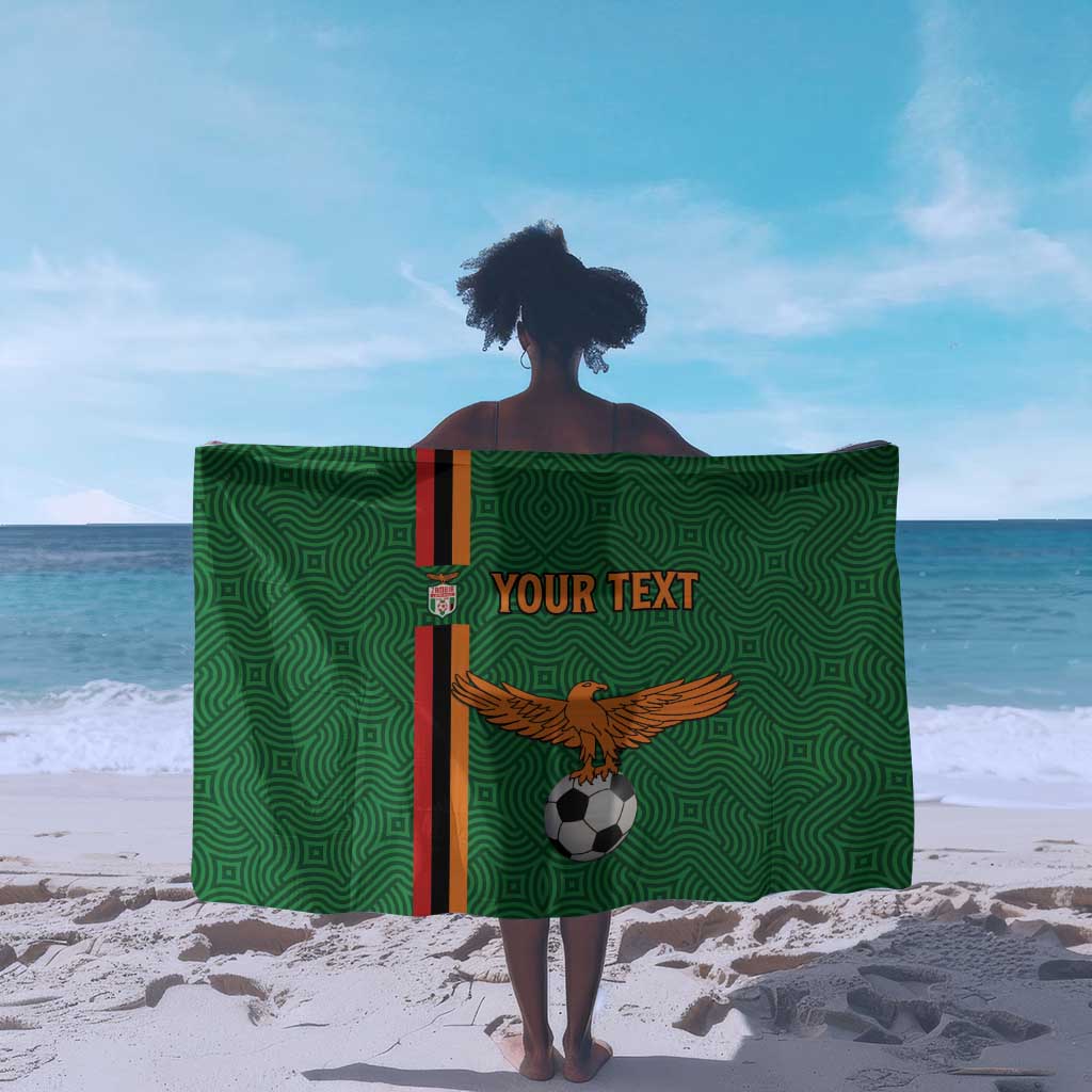 Custom Zambia Football Sarong Go Chipolopolo