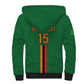Custom Zambia Football Sherpa Hoodie Go Chipolopolo