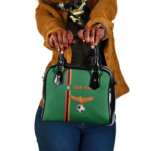 Custom Zambia Football Shoulder Handbag Go Chipolopolo